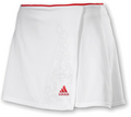 Adidas Womens Comp Skort SF09- White/Red