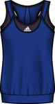 Adidas Womens Adilibria Tank- Cobalt/Night Purple