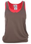 Adidas Womens Adilibria Tank SF09- Cinder/Art Red
