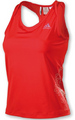 Adidas Womens Comp Top- Red