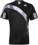 Adidas Mens Comp Theme Polo- Black