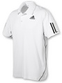 Adidas Mens Comp Traditional Polo- White