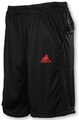 Adidas Mens Edge Bermuda Shorts- Black/Red