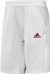 Adidas Mens Edge Bermuda Shorts- White/Red