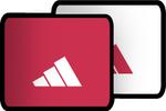 Adidas Tennis Short Wristbands SF09- Art Red/White