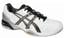Asics Mens Gel Challenger 7 Tennis Shoes- White/Black/Gold
