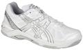 Asics Womens Gel Game 2 OC Omni Tennis Shoes- White/Platinum