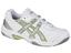 Asics Womens Gel Dedicate Tennis Shoes- White/Lightning/Lime - thumbnail image 1