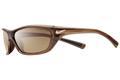 Nike Veer Sports Sunglasses- Translucent Oak Frame/Brown Lens plus Orange Blaze Lens