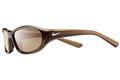 Nike Debut Sports Sunglasses- Translucent Oak Frame with Brown Lens