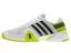 Adidas Mens Adipower Barricade 8 Tennis Shoes - White/Solar Slime - thumbnail image 2
