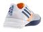 Adidas Mens adiZero Feather III Tennis Shoes - Grey/Orange