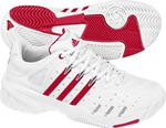 Adidas Womens Tirand 3 Tennis Shoes 03/08 White/Cyan