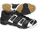 Adidas Kids Court Stabil IV Indoor Shoes- Black/White