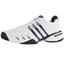  Adidas Mens Barricade V Tennis Shoes- White/Dark Navy OC