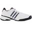  Adidas Mens Barricade V Tennis Shoes- White/Dark Navy OC