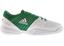 Adidas Mens ClimaCool Genius Tennis Shoes- White/Signal Green