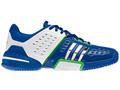 Adidas Mens Barricade 6.0 Murray Tennis Shoes- Royal/Silver/Intense Green