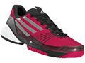 Adidas Mens adiZero Feather Tennis Shoes- Fresh Pink/White/Black