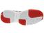 Adidas Womens adiPower Barricade 7.0 Tennis Shoes- Grey/Red