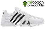 Adidas Mens adiPower Barricade 7.0 Tennis Shoes- White/Black