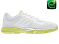 Adidas Womens adiPower Barricade 7.0 Tennis Shoes- White/Light Mauve
