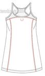 Fred Perry Girls Sleeveless Top White/Peach