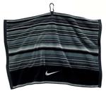 Nike SQ Jacquard III Golf Towel- Black/Grey (16x24