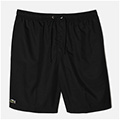 Lacoste Mens Quartier Plain Shorts- Black