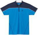 Yonex Mens ICM 1115E Polo- Sky-Blue/Navy