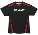 Yonex Mens ICT 5101E T-Shirt- Black/Red