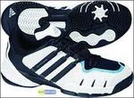 Adidas Boys Barricade 3 White/Blue (rrp �49.99)