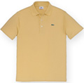 Lacoste Mens Alligator Classic Pique Polo- Potentille Yellow