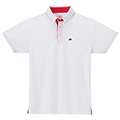 Yonex Mens Polo Shirt- White/Red (M1200)