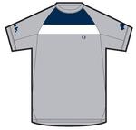 Fred Perry Mens Crew Neck Top- Grey