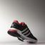 Adidas Mens Barricade Team 4 Tennis Shoes - Black/Silver/Red - thumbnail image 5