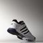 Adidas Mens Barricade Team 4 Tennis Shoes - White/Black/Night Flash - thumbnail image 5