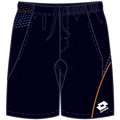 Lotto Mens Graphic Line Spot Shorts- Dark Navy