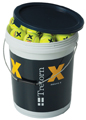 Tretorn Micro X Trainer Balls YELLOW 6 Doz Bucket
