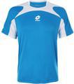 Lotto Mens Top Line Bat T-Shirt- Blue-Ray/White (with Nano Dry Tech)