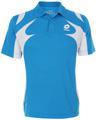 Lotto Mens Top Line Bat Polo- Blue-Ray/White (with Titanium Crystal Yarn)