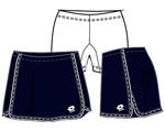 Lotto Womens Team Skirt- Deep Navy