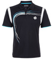 Lotto Mens Trail Polo- Deep Navy/White/Cyan
