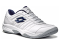 Lotto Mens Court Logo V Tennis Shoes- White/Navy