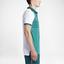 Nike Mens Advantage Premier RF Striped Polo - Radiant Emerald/White - thumbnail image 4