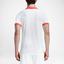 Nike Mens Advantage Premier RF Polo - White/Hot Lava - thumbnail image 6