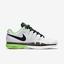 Nike Mens Zoom Vapor 9.5 Tour Tennis Shoes - White/Black/Green - thumbnail image 1