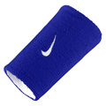 Nike Premier Home & Away Double-Wide Wristband- Varsity Royal/White