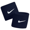 Nike Swoosh Wristband- Navy/White
