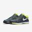 Nike Mens Air Vapor Advantage Tennis Shoes - Classic Charcoal/Volt - thumbnail image 5